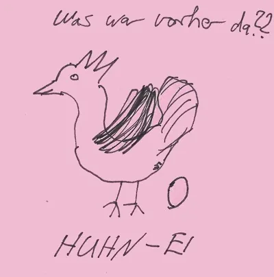Huhn Ei